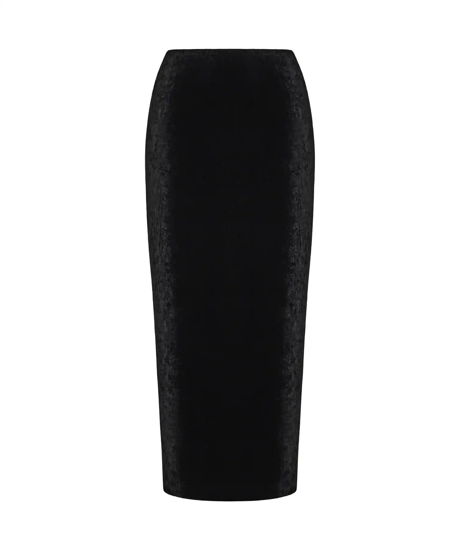 Adrianne, velvet pencil skirt