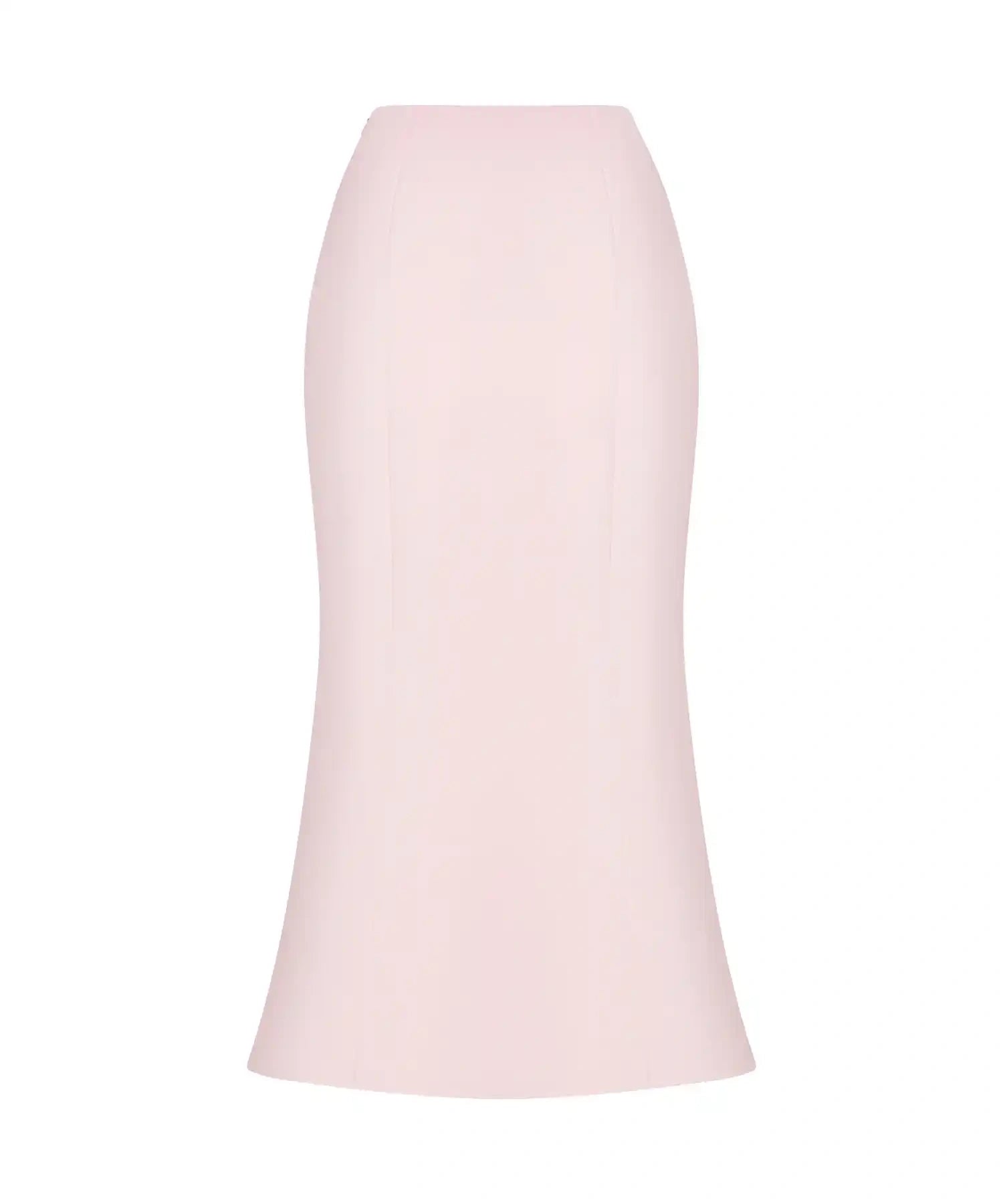 Molly, midi skirt made of dense pink satin