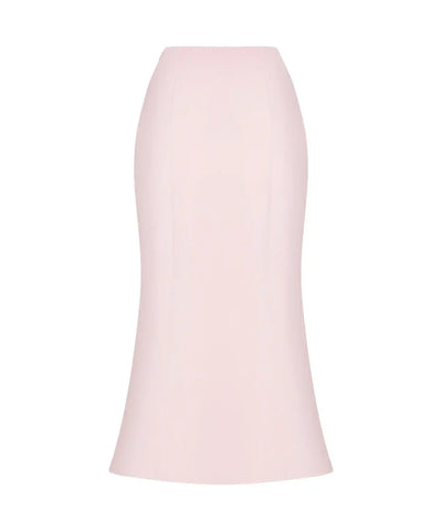 Molly, midi skirt made of dense pink satin