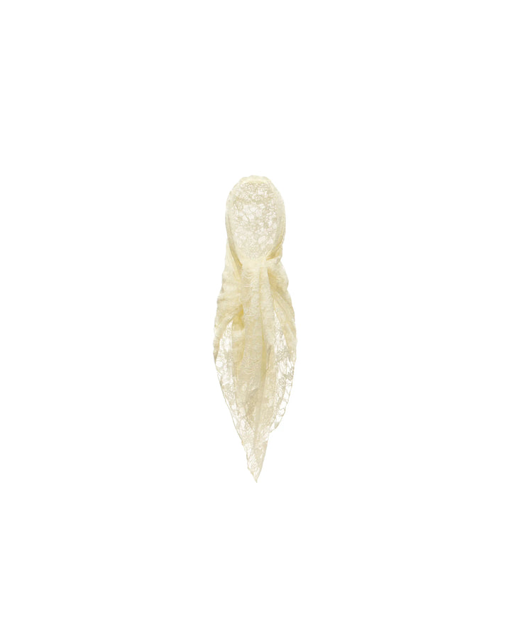 Leticia, ivory lace scarf
