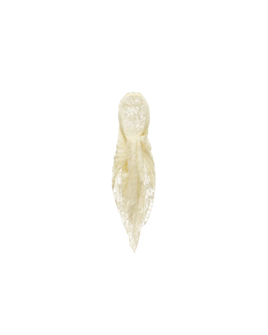 Leticia, ivory lace scarf