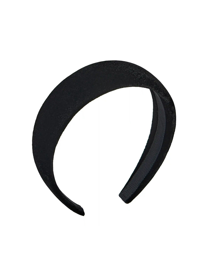 Noelia, headband made of black velvet
