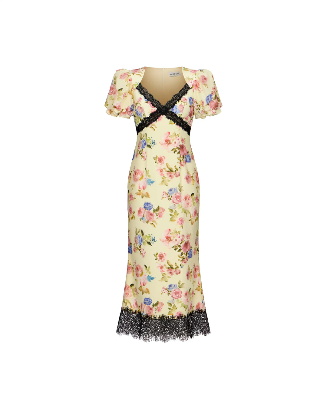 crepe de chine midi dress FARM RIO Printed crepe de chine midi dress Augusthouseofbrands