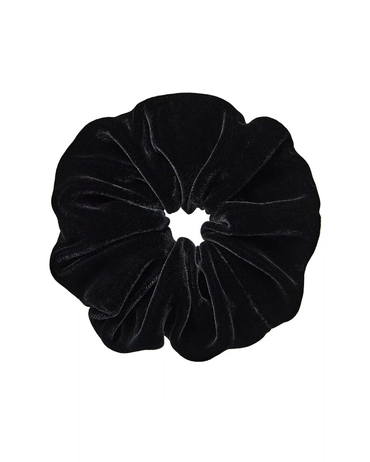 Bruna, hair tie made of black velvet
