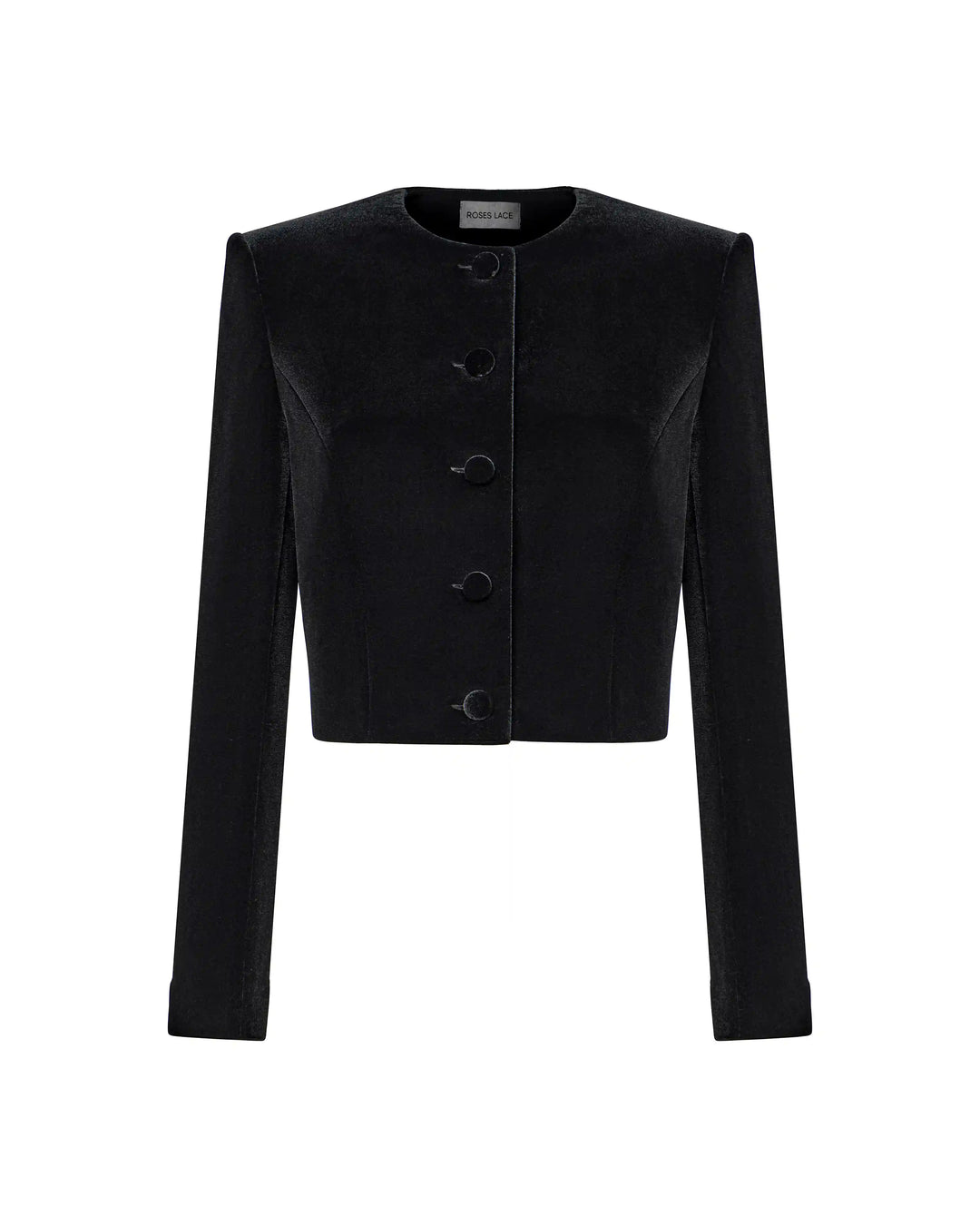 Pionella, jacket made of black velvet