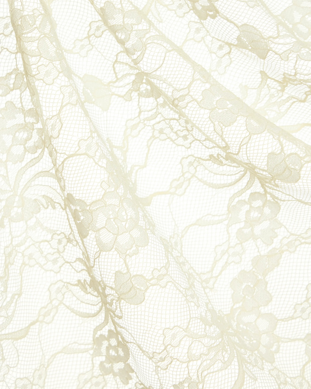 Leticia, ivory lace scarf