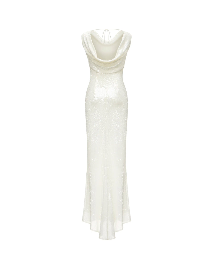 Lucy maxi, sequin maxi dress