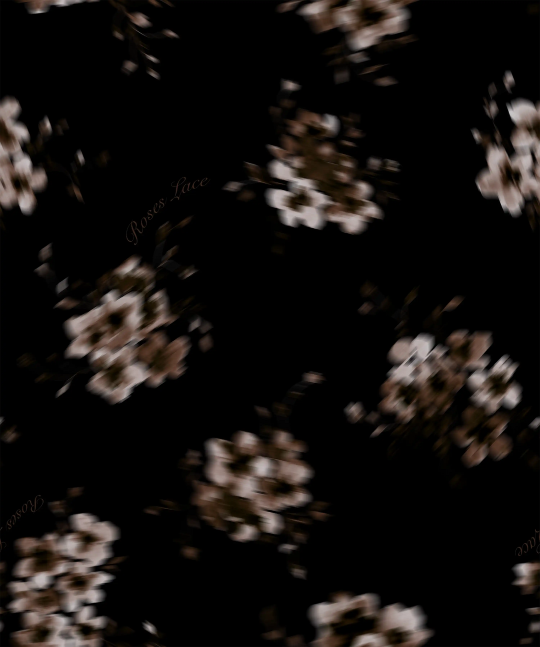 Alia maxi, a black satin maxi dress with a medium-scale floral print