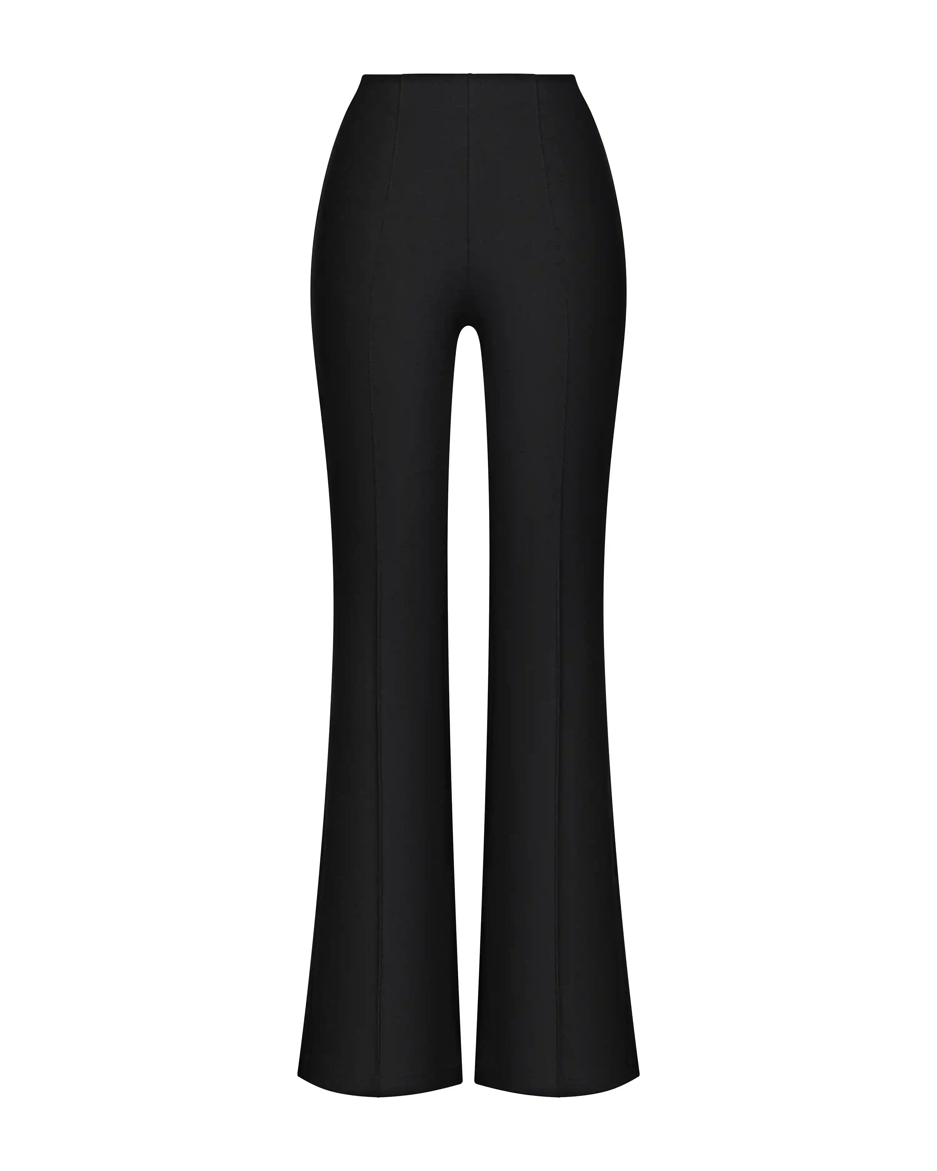 Juliana, pants made of black jersey