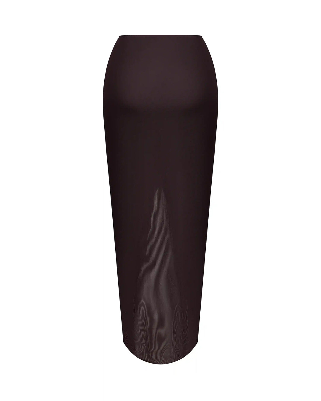 Amalia, midi skirt made of chocolate mesh