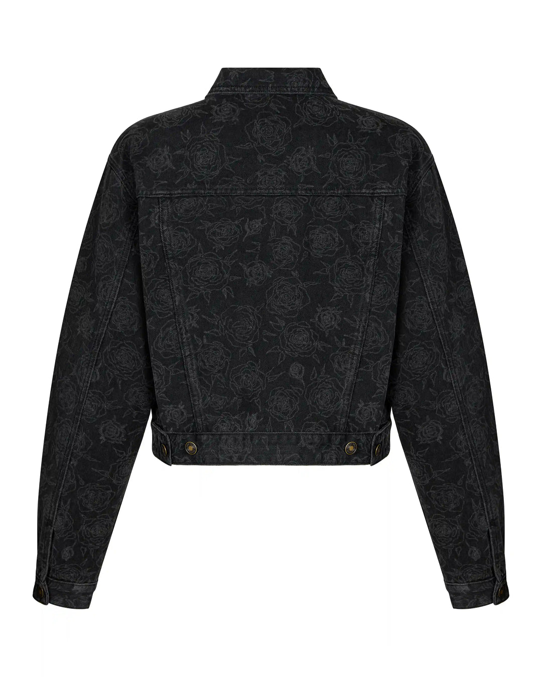 Zia-Alice, jeans set made of cotton with floral print